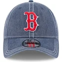 bone-curvo-azul-ajustavel-9twenty-washed-contrast-da-boston-red-sox-mlb-da-new-era