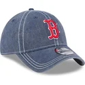 bone-curvo-azul-ajustavel-9twenty-washed-contrast-da-boston-red-sox-mlb-da-new-era