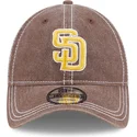 bone-curvo-castanho-ajustavel-9twenty-washed-contrast-da-san-diego-padres-mlb-da-new-era