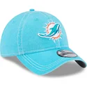 bone-curvo-azul-ajustavel-9twenty-washed-contrast-da-miami-dolphins-nfl-da-new-era