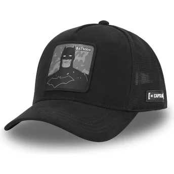 Boné trucker preto Batman DC8 DAR DC Comics da Capslab