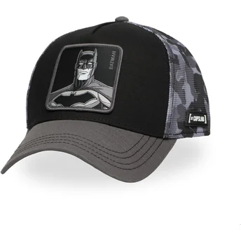 Boné trucker preto Batman DC8 TEA DC Comics da Capslab