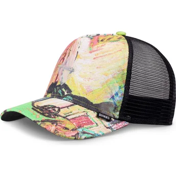 Boné trucker multicolor HFT Painting da Djinns