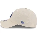 bone-curvo-bege-ajustavel-com-logo-azul-9twenty-linen-spring-training-fan-pack-2025-da-los-angeles-dodgers-mlb-da-new-era