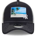 bone-trucker-azul-marinho-e-branco-9forty-a-frame-patch-spring-training-fan-pack-2025-da-new-york-yankees-mlb-da-new-era