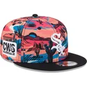 bone-plano-multicolor-snapback-9fifty-printed-spring-training-fan-pack-2025-da-chicago-white-sox-mlb-da-new-era