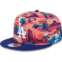 bone-plano-multicolor-snapback-9fifty-printed-spring-training-fan-pack-2025-da-los-angeles-dodgers-mlb-da-new-era