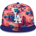 bone-plano-multicolor-snapback-9fifty-printed-spring-training-fan-pack-2025-da-los-angeles-dodgers-mlb-da-new-era