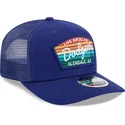 bone-trucker-azul-9seventy-stretch-snap-mesh-spring-training-fan-pack-2025-da-los-angeles-dodgers-mlb-da-new-era