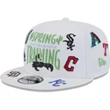 bone-plano-branco-snapback-9fifty-scatter-spring-training-fan-pack-2025-da-mlb-cactus-league-logo-da-new-era