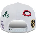 bone-plano-branco-snapback-9fifty-scatter-spring-training-fan-pack-2025-da-mlb-cactus-league-logo-da-new-era