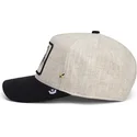 bone-curvo-bege-e-preto-snapback-escorpiao-deadly-lethal-linen-rugged-comfort-the-farm-da-goorin-bros