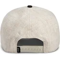 bone-curvo-bege-e-preto-snapback-escorpiao-deadly-lethal-linen-rugged-comfort-the-farm-da-goorin-bros