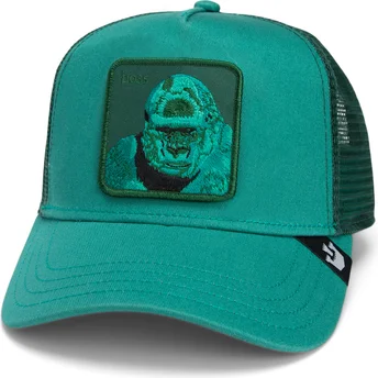 Boné trucker verde gorila Boss Mirage Chroma Wave The Farm da Goorin Bros.