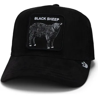 Boné trucker preto ovelha The Suede Sheep Global Core Micro Suede The Farm da Goorin Bros.