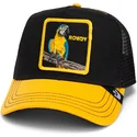 bone-trucker-preto-e-amarelo-papagaio-the-rowdy-bird-fab-farm-da-goorin-bros