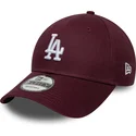 bone-curvo-grena-ajustavel-9forty-colour-pack-da-los-angeles-dodgers-mlb-da-new-era