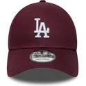 bone-curvo-grena-ajustavel-9forty-colour-pack-da-los-angeles-dodgers-mlb-da-new-era