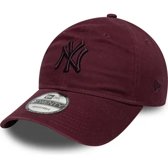 Boné curvo grená ajustável 9TWENTY Colour Pack da New York Yankees MLB da New Era