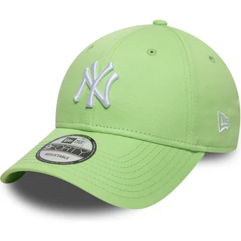 Boné curvo verde claro ajustável 9FORTY Colour Pack da New York Yankees MLB da New Era