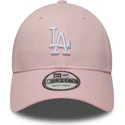 bone-curvo-rosa-ajustavel-9forty-colour-pack-da-los-angeles-dodgers-mlb-da-new-era