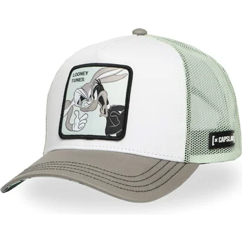 Boné trucker camuflagem Bugs Bunny e Patolino LOO11 BD CT Looney Tunes da Capslab