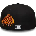 bone-plano-preto-justo-59fifty-food-icon-windy-city-da-chicago-white-sox-mlb-da-new-era