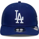 bone-trucker-azul-9seventy-stretch-snap-da-los-angeles-dodgers-mlb-da-new-era