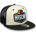 bone-trucker-plano-bege-e-preto-9fifty-classics-logo-da-nascar-da-new-era