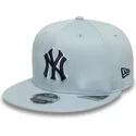 bone-plano-azul-snapback-com-logo-azul-marinho-9fifty-original-fit-world-series-da-new-york-yankees-mlb-da-new-era