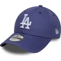 bone-curvo-violeta-ajustavel-9forty-league-essential-da-los-angeles-dodgers-mlb-da-new-era