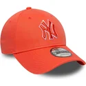 bone-curvo-laranja-ajustavel-com-logo-laranja-9forty-team-outline-da-new-york-yankees-mlb-da-new-era