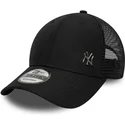 bone-trucker-preto-ajustavel-9forty-flawless-da-new-york-yankees-mlb-da-new-era