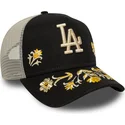 bone-trucker-preto-a-frame-floral-icon-da-los-angeles-dodgers-mlb-da-new-era