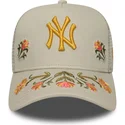 bone-trucker-bege-a-frame-floral-icon-da-new-york-yankees-mlb-da-new-era
