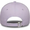bone-curvo-violeta-ajustavel-para-mulheres-com-logo-violeta-9forty-league-essential-da-los-angeles-dodgers-mlb-da-new-era