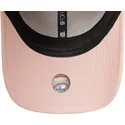 bone-curvo-rosa-ajustavel-para-mulheres-com-logo-branco-9forty-league-essential-da-new-york-yankees-mlb-da-new-era