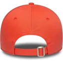 bone-curvo-laranja-ajustavel-para-mulheres-9forty-league-essential-da-new-york-yankees-mlb-da-new-era