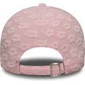 bone-curvo-rosa-ajustavel-para-mulheres-9forty-floral-towelling-da-new-york-yankees-mlb-da-new-era