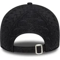 bone-curvo-preto-ajustavel-para-mulheres-com-logo-preto-9twenty-broderie-da-new-york-yankees-mlb-da-new-era