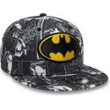bone-plano-preto-snapback-para-crianca-9fifty-all-over-print-da-batman-dc-comics-da-new-era