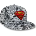 bone-plano-preto-snapback-para-crianca-9fifty-all-over-print-da-superman-dc-comics-da-new-era