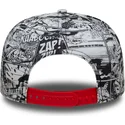 bone-plano-preto-snapback-para-crianca-9fifty-all-over-print-da-superman-dc-comics-da-new-era