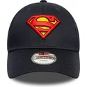 bone-curvo-azul-marinho-ajustavel-para-crianca-9forty-all-over-print-da-superman-dc-comics-da-new-era