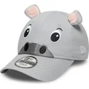 bone-curvo-cinza-ajustavel-para-crianca-9forty-animal-da-new-era