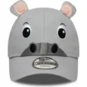 bone-curvo-cinza-ajustavel-para-crianca-9forty-animal-da-new-era