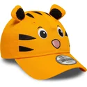 bone-curvo-laranja-ajustavel-para-crianca-9forty-animal-da-new-era