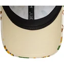 bone-curvo-bege-ajustavel-para-crianca-9forty-all-over-print-safari-da-new-era