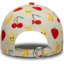 bone-curvo-bege-ajustavel-para-crianca-9forty-all-over-print-fruit-da-new-era
