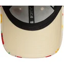 bone-curvo-bege-ajustavel-para-crianca-9forty-all-over-print-fruit-da-new-era